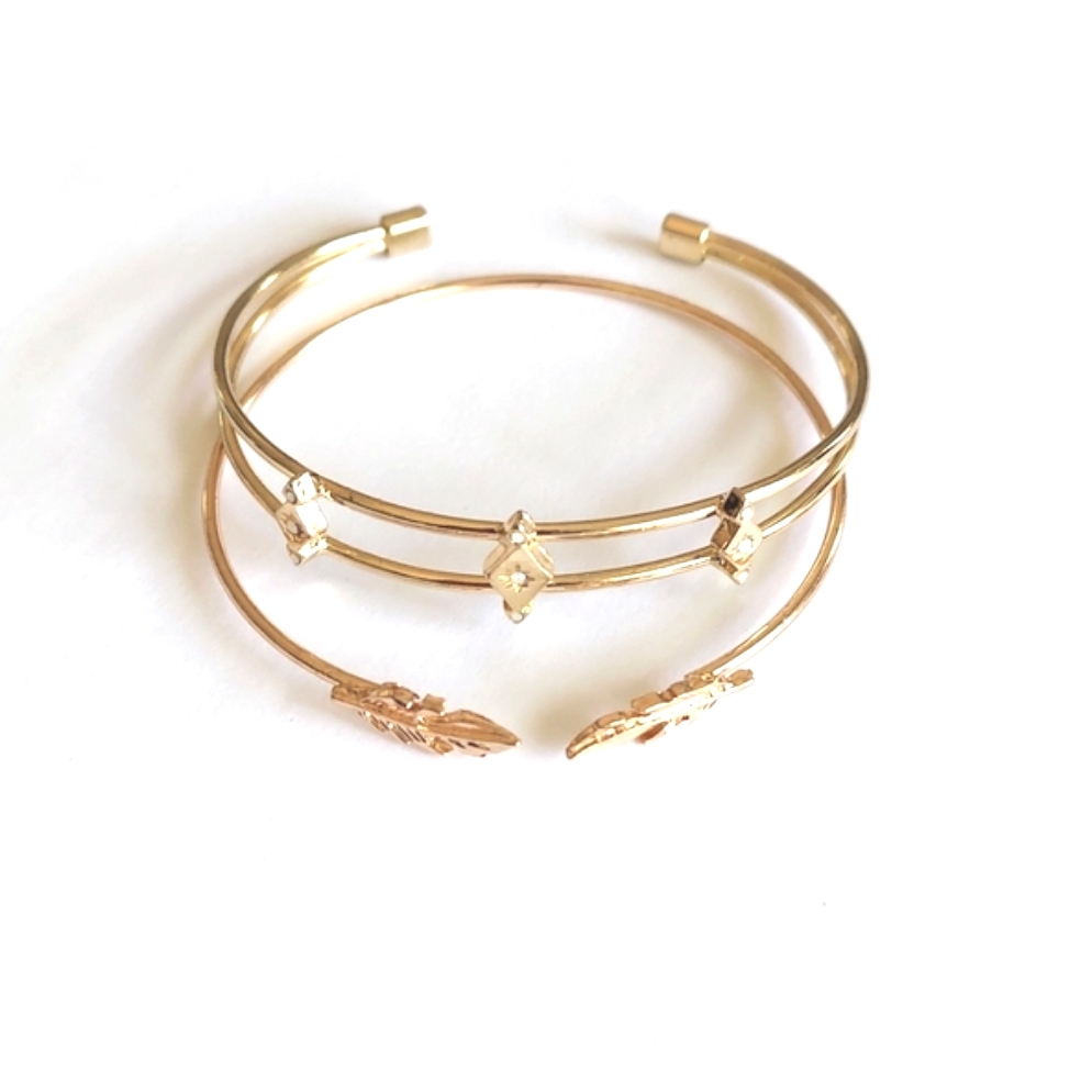 Boho Stacker Cuff Bracelets